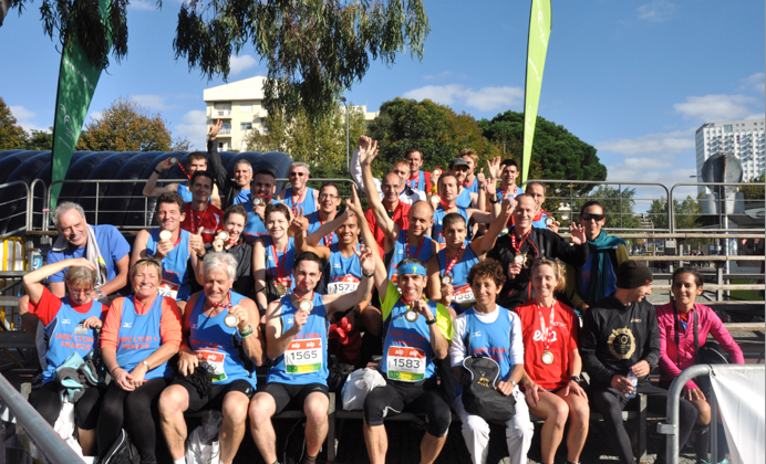 L’équipe marathon à Porto en 2013