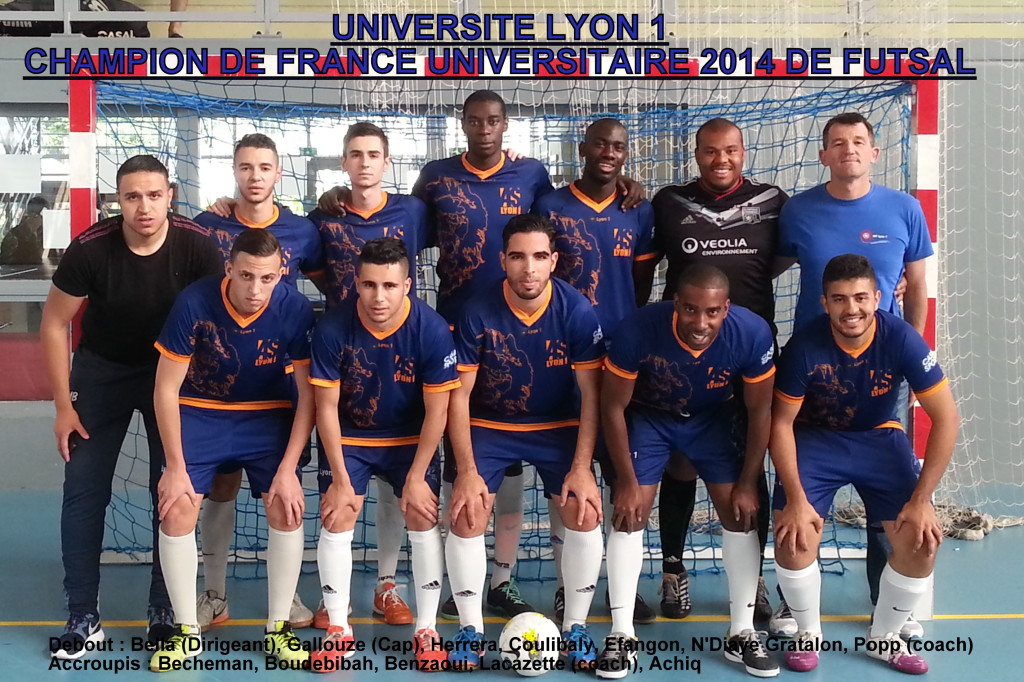 Lyon 1 CFU Futsal garçons