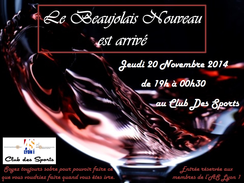 Soirée du Beaujolais nouveau