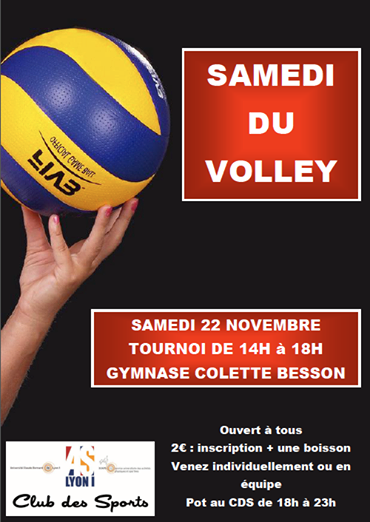 Samedi du Volley - Automne 2014