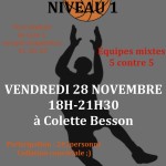 Tournoi Basket Nv1 - Nov 2014