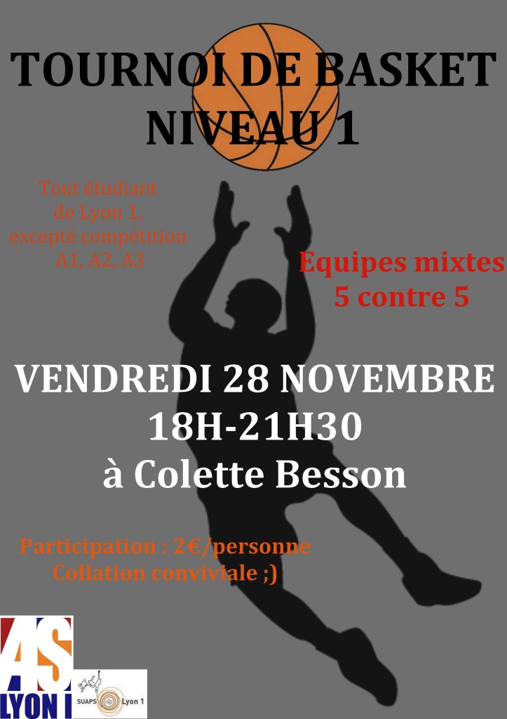 Tournoi Basket Nv1 - Nov 2014