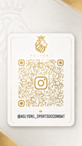 QR Code de l'AS Lyon 1 combat