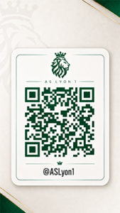 QR Code de l'AS Lyon 1