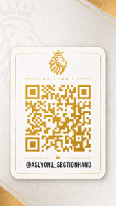 QR Code de l'AS Lyon 1 hand