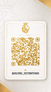 QR Code de l'AS Lyon 1 tennis